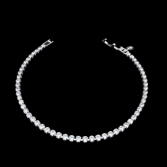 Pulsera Tennis con Circones  2mm