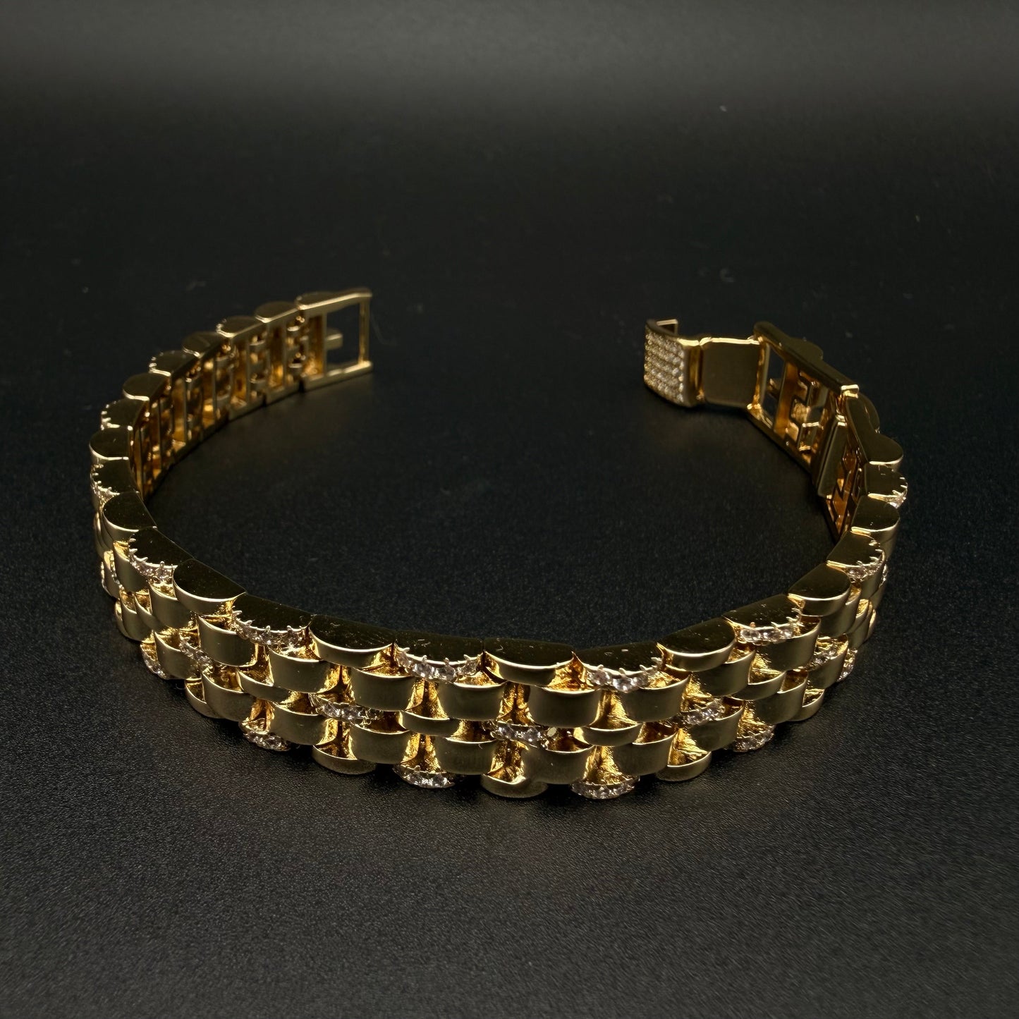 Pulsera Titan Diamond Oro  – 11mm