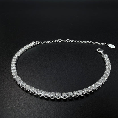 Pulsera Tennis Ajustable Plata 925 - 3,8 mm