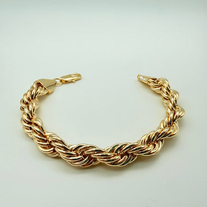 Pulsera Turbillón Oro – 11 mm