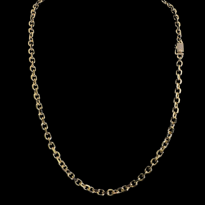 Cadena Rolo Limada Oro – 6mm