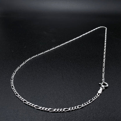 Cadena Fígaro 2mm - Plata 925 Italy
