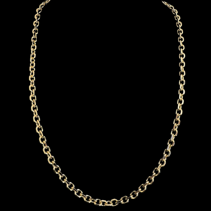 Cadena Rolo Limada Oro – 6mm