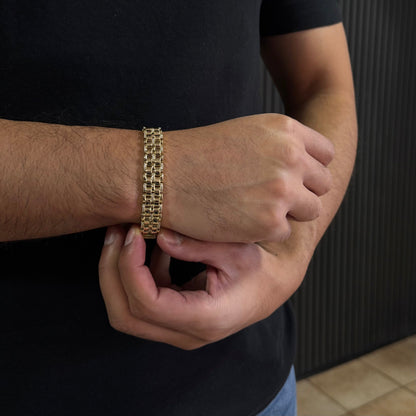 Pulsera Titan Diamond Oro  – 11mm