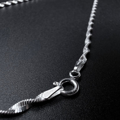 Cadena Espiral 2,5mm - Plata 925 Italy