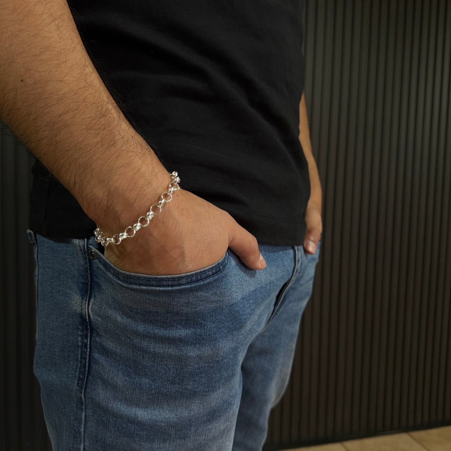 Pulsera Rolo 9mm
