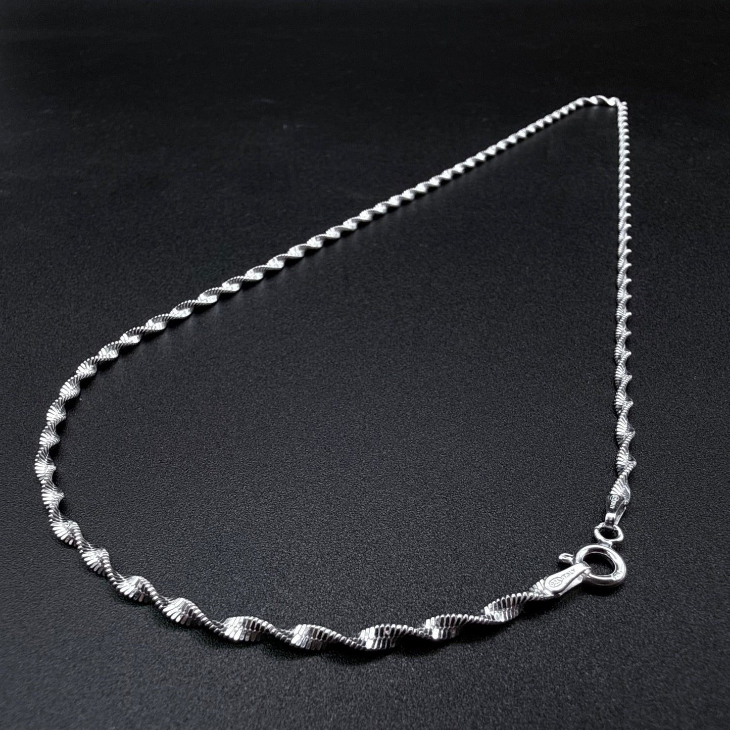 Cadena Espiral 2,5mm - Plata 925 Italy