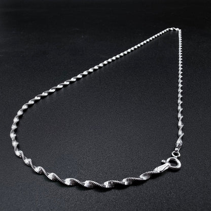 Cadena Espiral 2,5mm - Plata 925 Italy