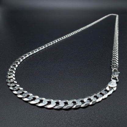 Cadena Cubana 6 mm - Plata 925 Italy