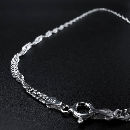 Cadena Singapur 3mm - Plata 925 Italy