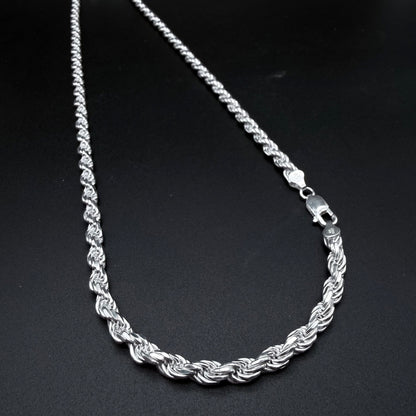 Cadena Turbillon  5,5mm - Plata 925 Italy