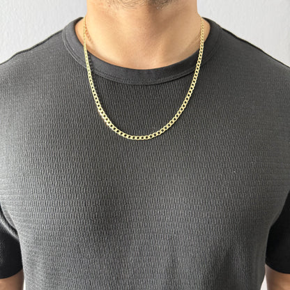 Cadena Grumet Oro 4 mm