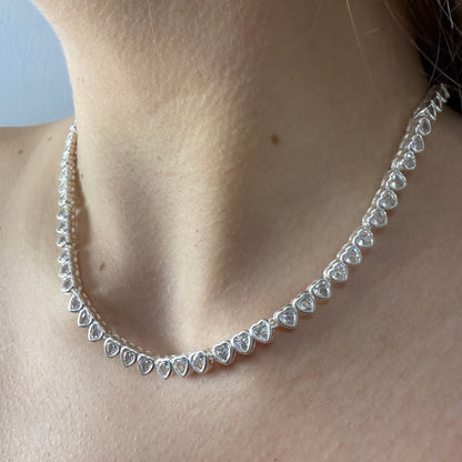 Cadena Frost Queen en Plata 925 con circones