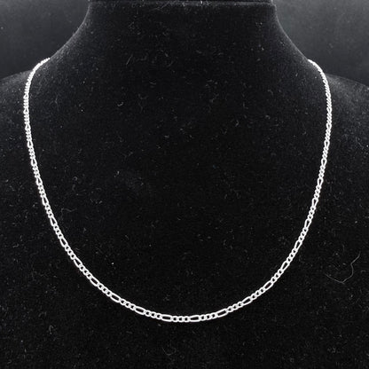 Cadena Fígaro 2mm - Plata 925 Italy