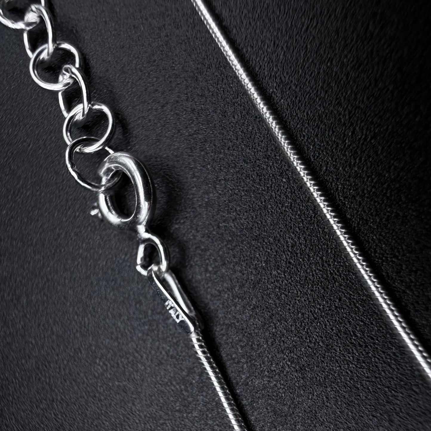 Pulsera Snake Chain 1mm - Plata 925 Italy