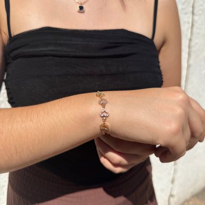 Pulsera Suspiro de Amor - Oro Rosa