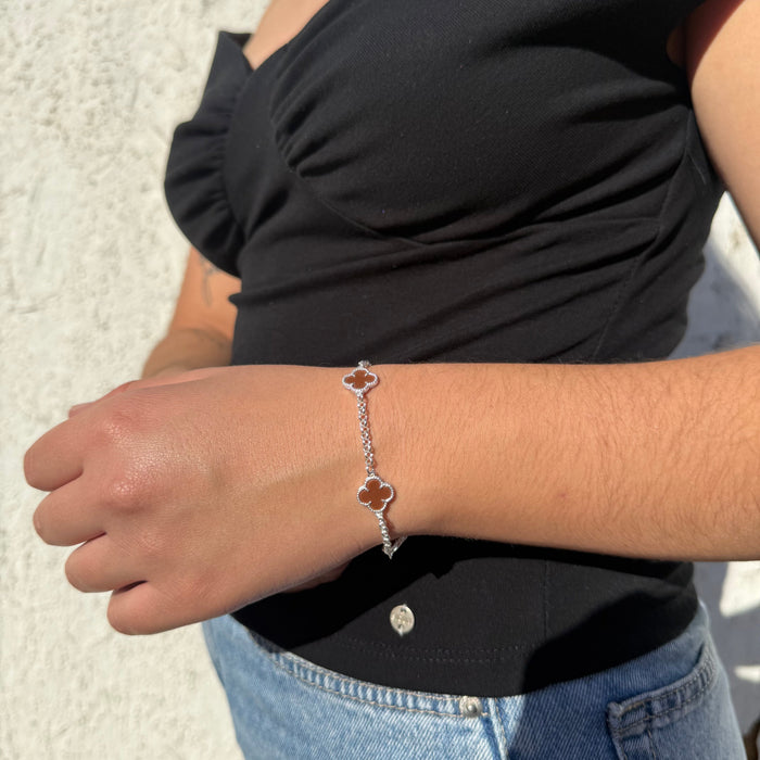 Pulsera Van Cleef Brown