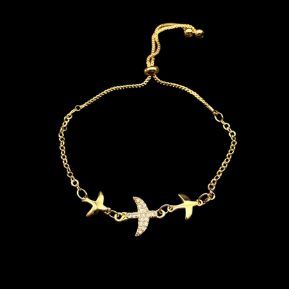 Pulsera Libertad Oro