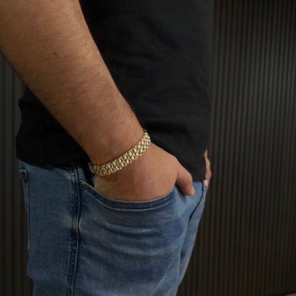 Pulsera Titan Diamond Oro  – 11mm