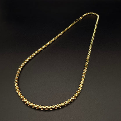 Cadena Veneciana Redonda Oro