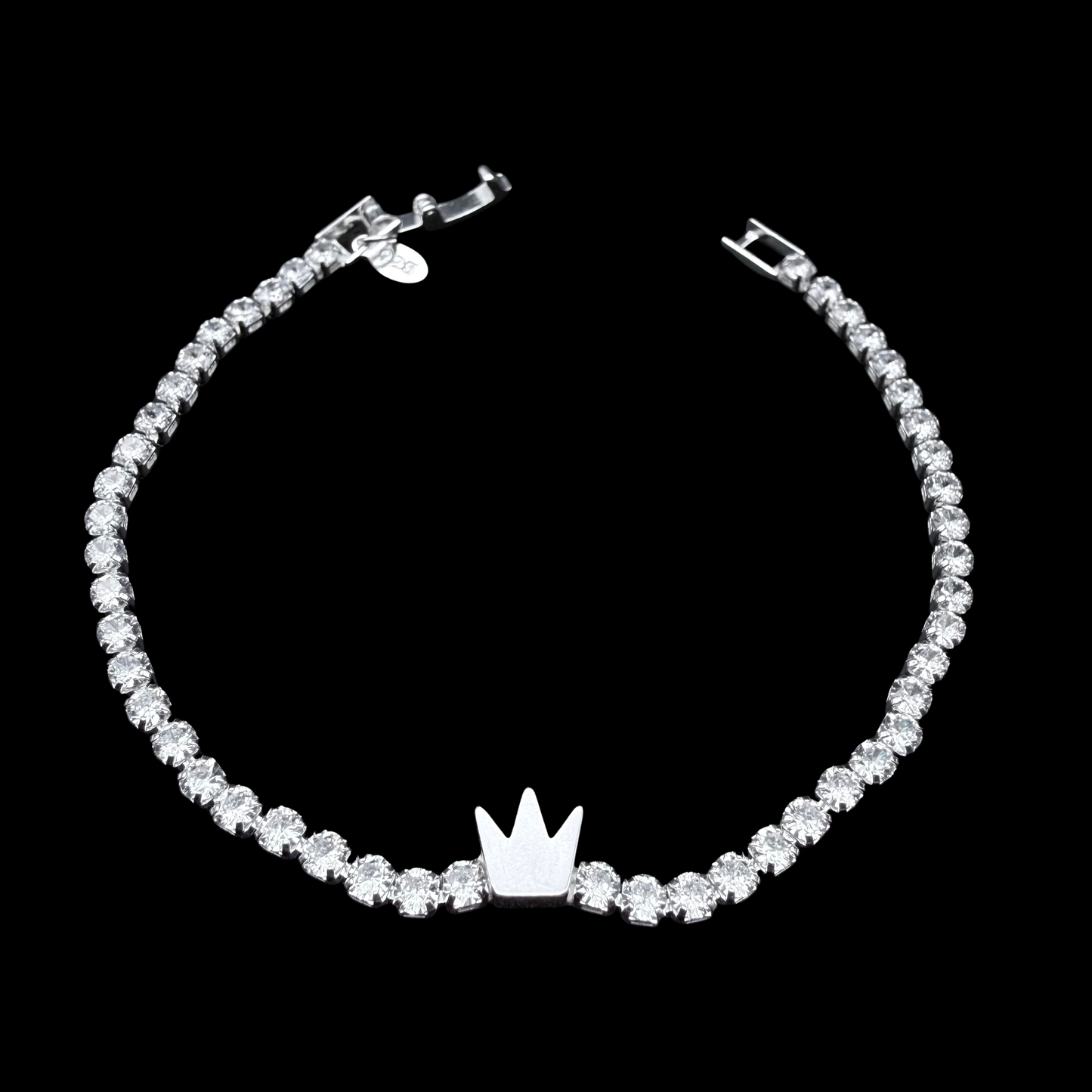 Pulsera Tennis Corona 3mm