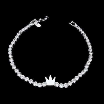 Pulsera Tennis Corona 3mm
