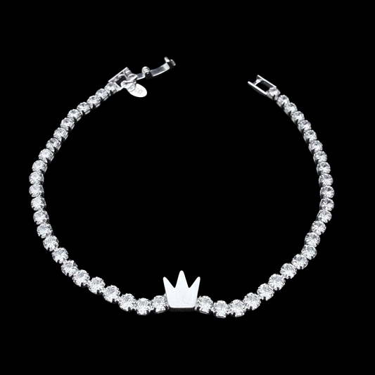 Pulsera Tennis Corona 3mm