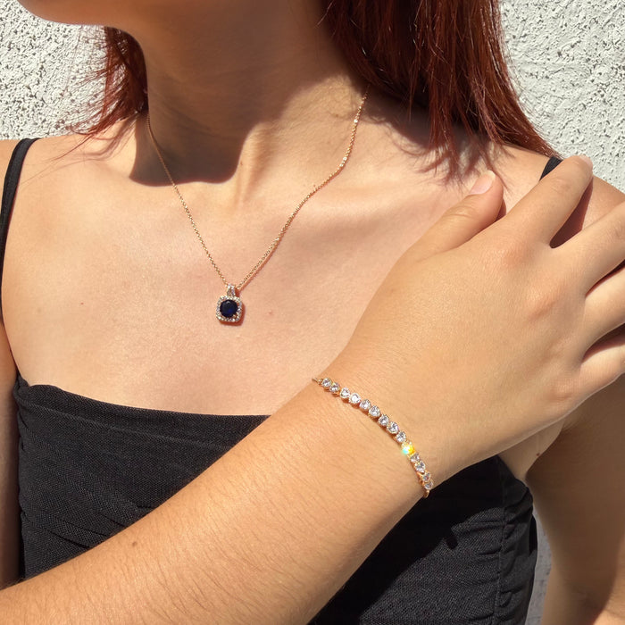 Pulsera Lazos de Amor - Oro Rosa