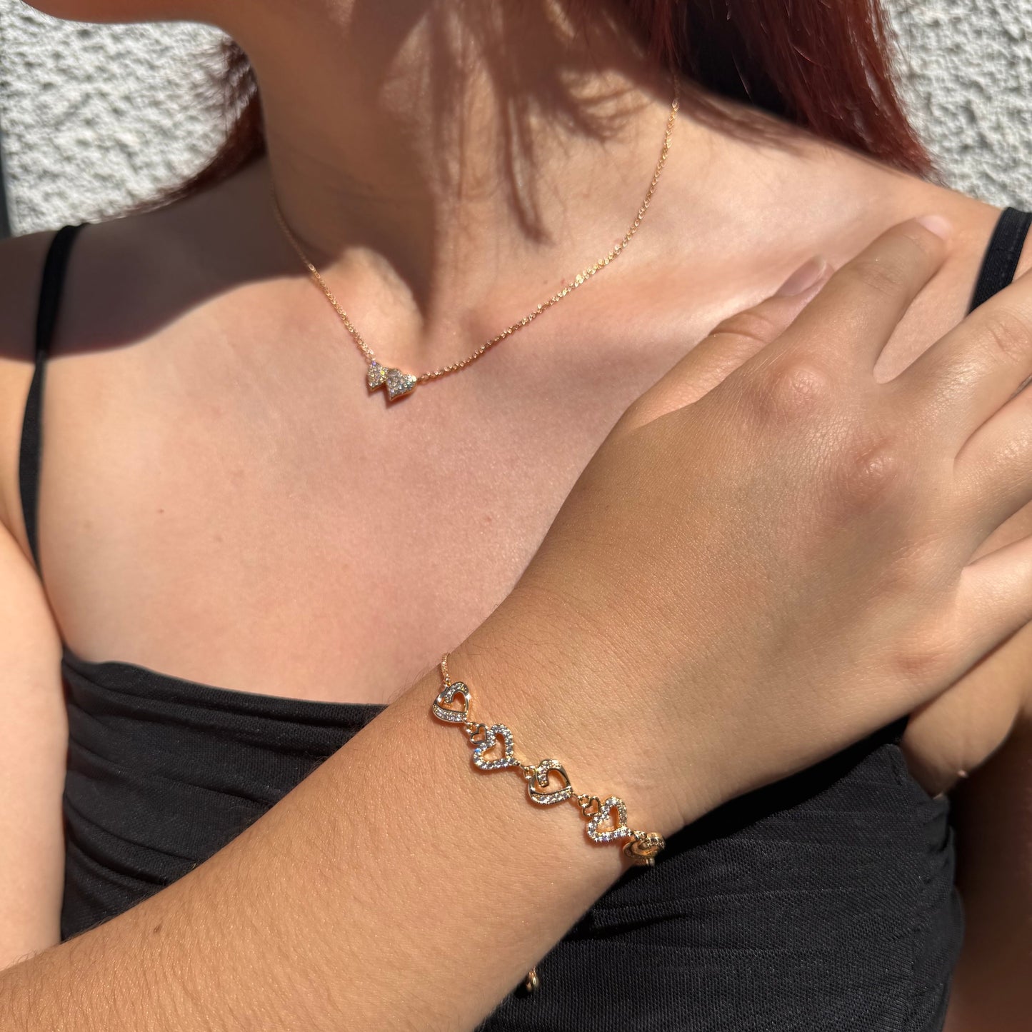 Pulsera Destello de Amor - Oro Rosa