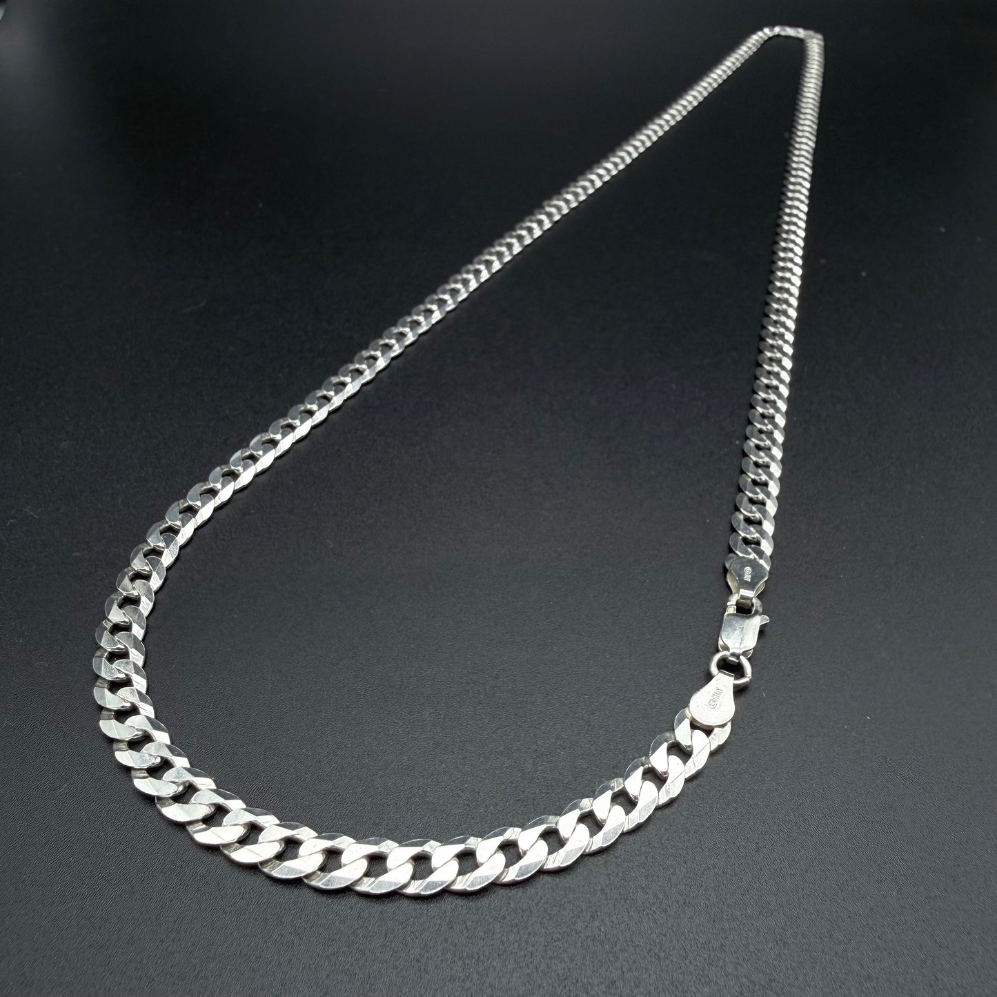 Cadena Cubana 6 mm - Plata 925 Italy