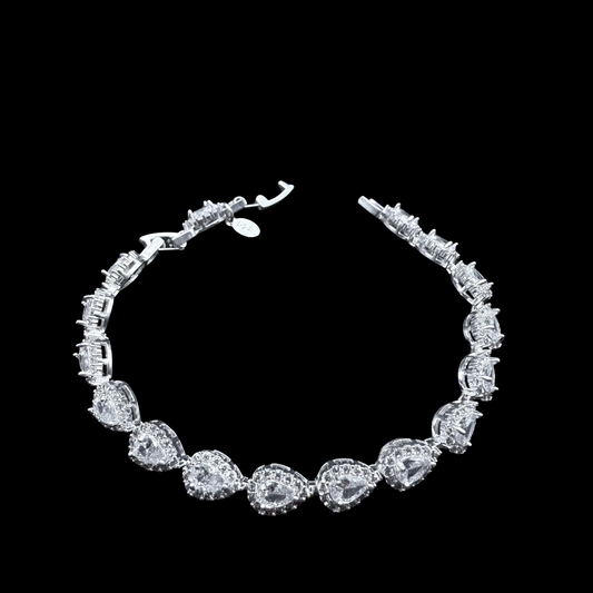 Pulsera Lagrima circón - 7 mm