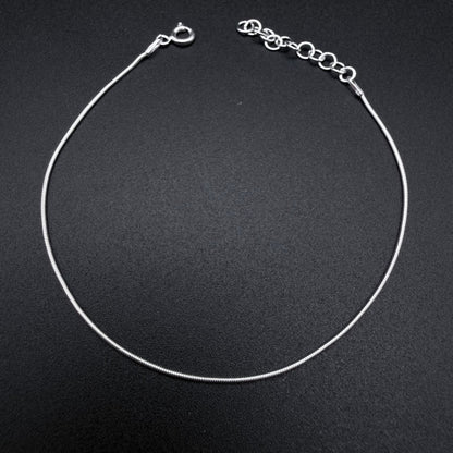 Pulsera Snake Chain 1mm - Plata 925 Italy