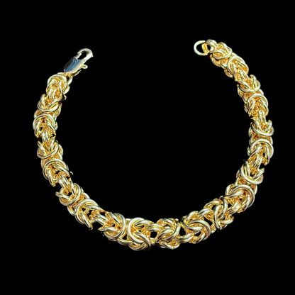 Pulsera Camino del Inca Oro – 8 mm