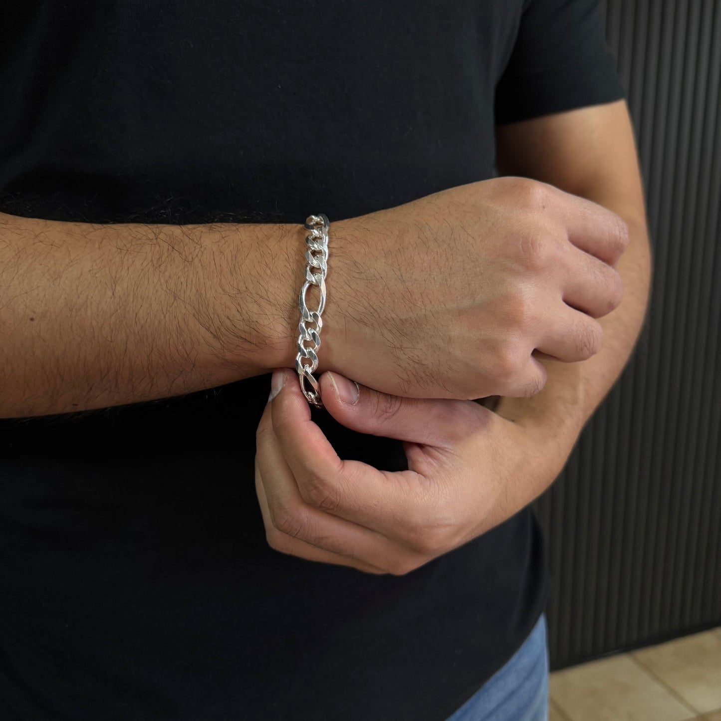 Pulsera Fígaro 10 mm