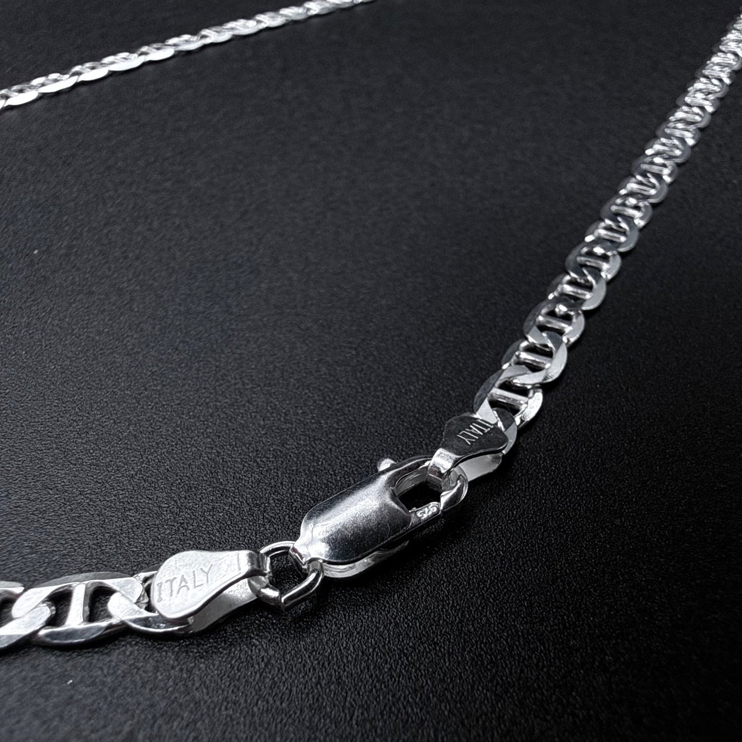 Cadena Gucci 4mm - Plata 925 Italy