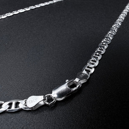 Cadena Gucci 4mm - Plata 925 Italy