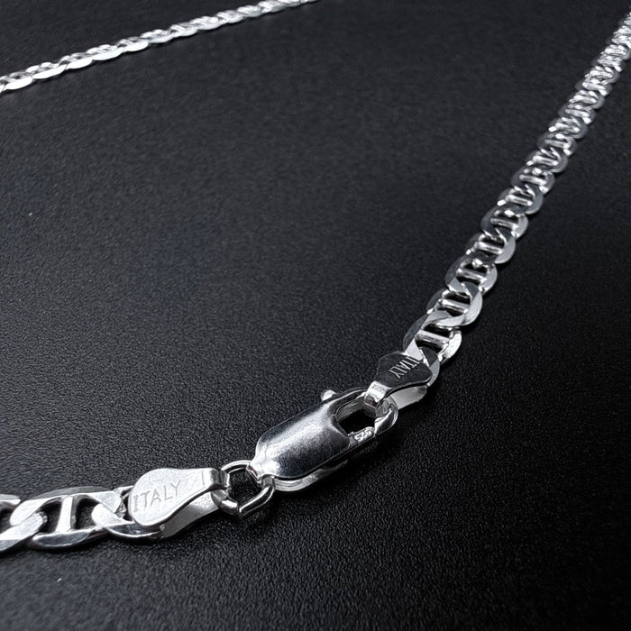 Cadena Gucci 4mm - Plata 925 Italy