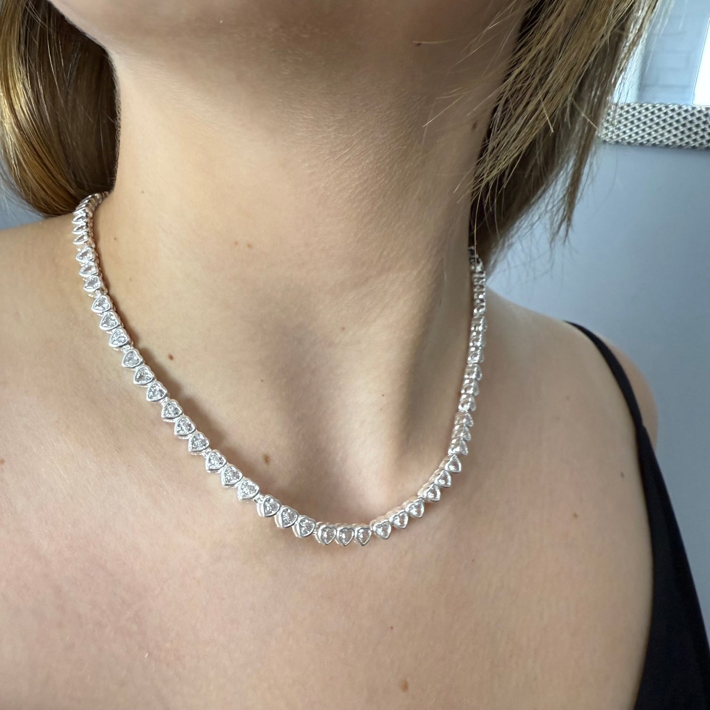 Cadena Frost Queen en Plata 925 con circones