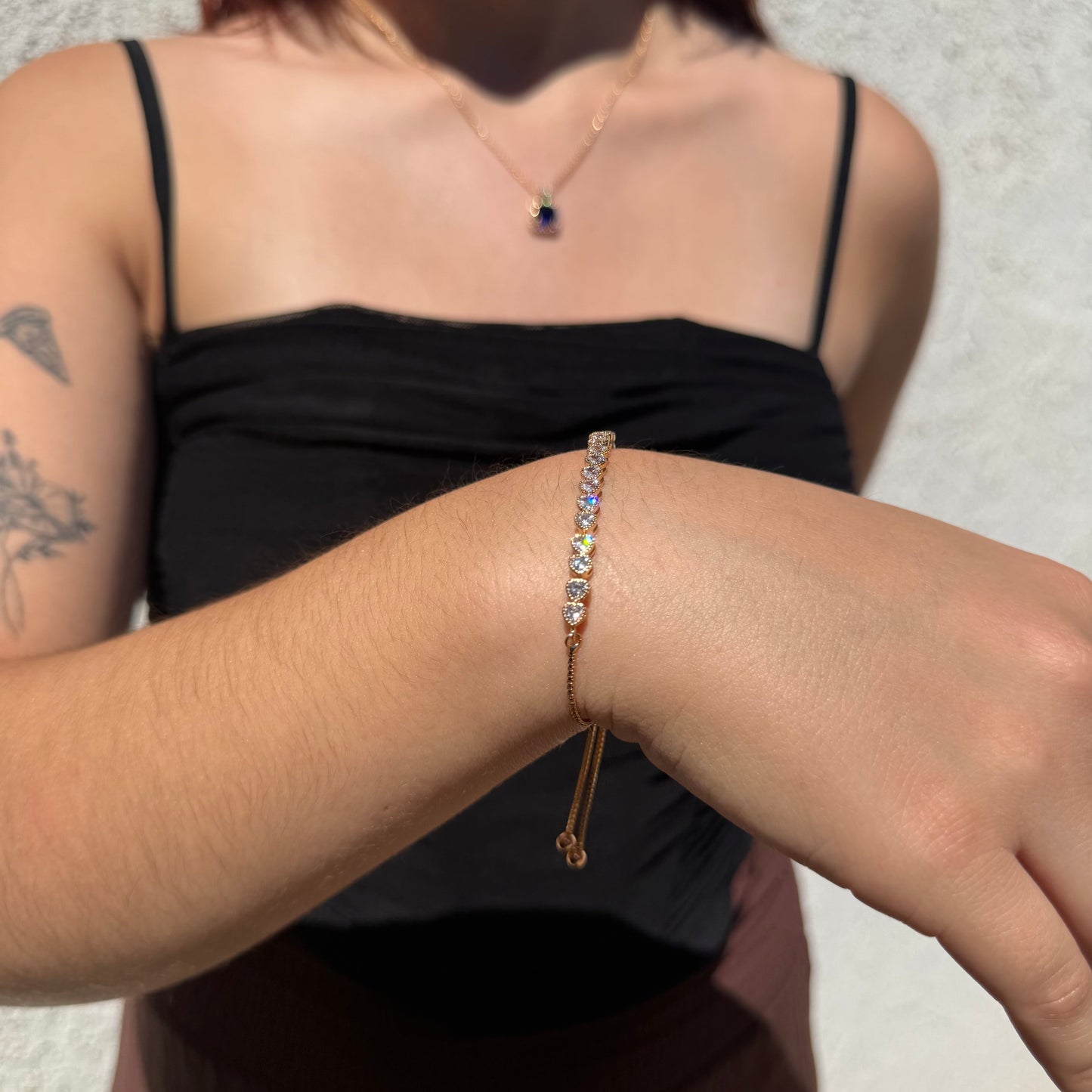 Pulsera Lazos de Amor - Oro Rosa – Silver Ice 03
