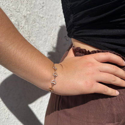 Pulsera Suspiro de Amor - Oro Rosa