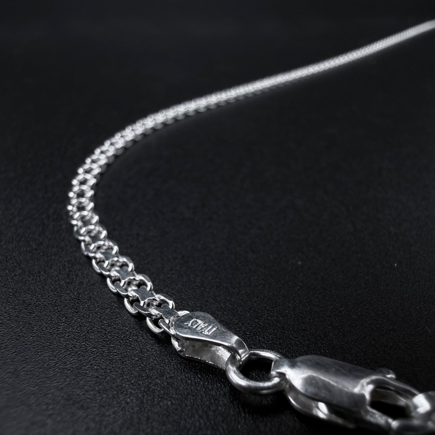 Cadena Tejido Chino 3mm - Plata 925 Italy