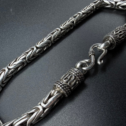 Pulsera Camino del inca 5mm - Plata 925 Italy