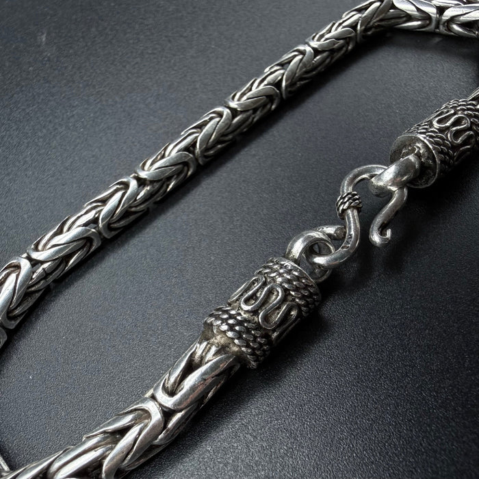 Pulsera Camino del inca 5mm - Plata 925 Italy