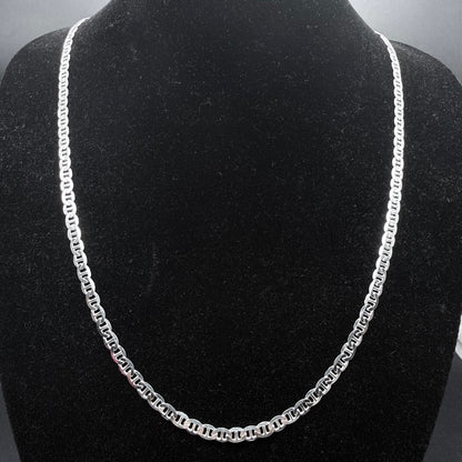 Cadena Gucci 4mm - Plata 925 Italy
