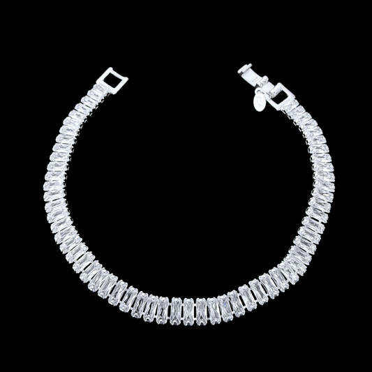 Pulsera Tennis  Rectangular 6mm