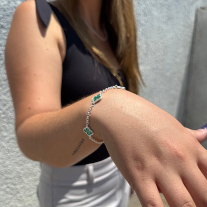 Pulsera Van Cleef Verde