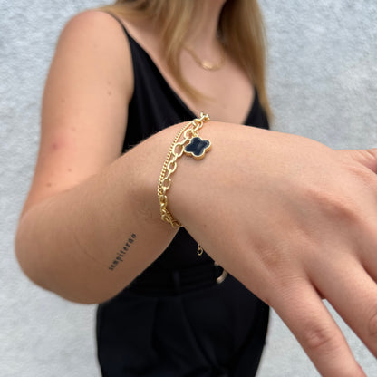 Pulsera Van Cleef Ébano Oro