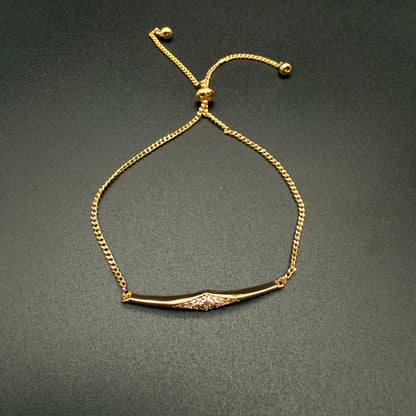 Pulsera Cuadrados Oro