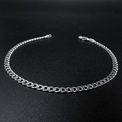 Pulsera Cubana 3mm - Plata 925 Italy