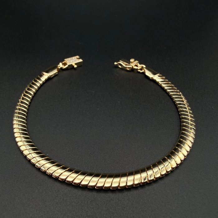 Pulsera Snake Oro – 6 mm